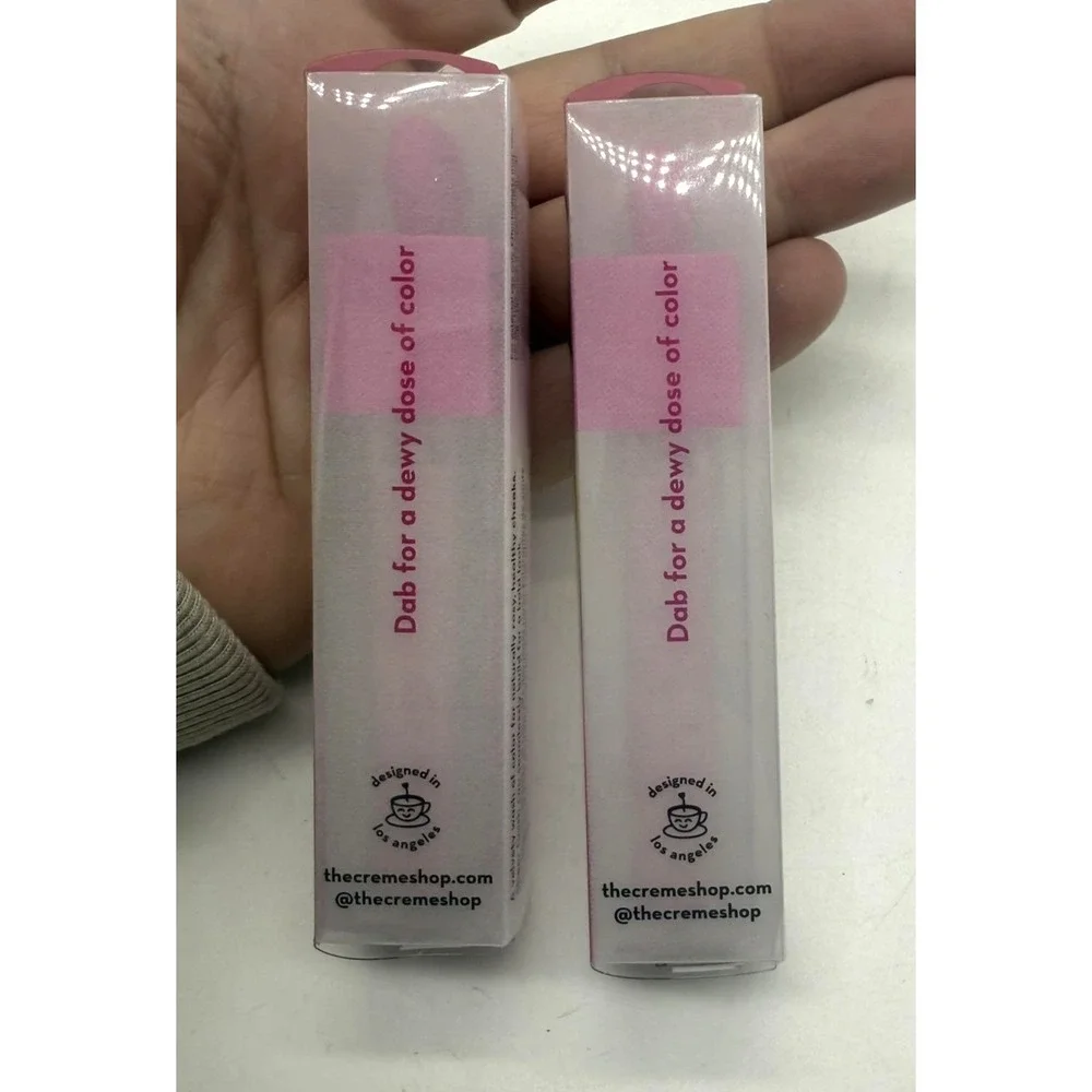 The Creme Shop Cheeky Liquid Blush Pink Velvet Lot Of 2 Ultra Pigmented Dewy